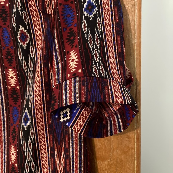 Soprana boho aztec tunic dress size medium - Picture 3 of 3